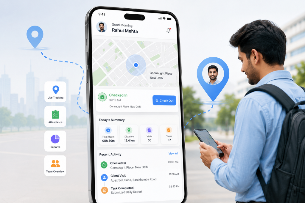 ABR GPS – Smart Workforce Tracking & Management Platform